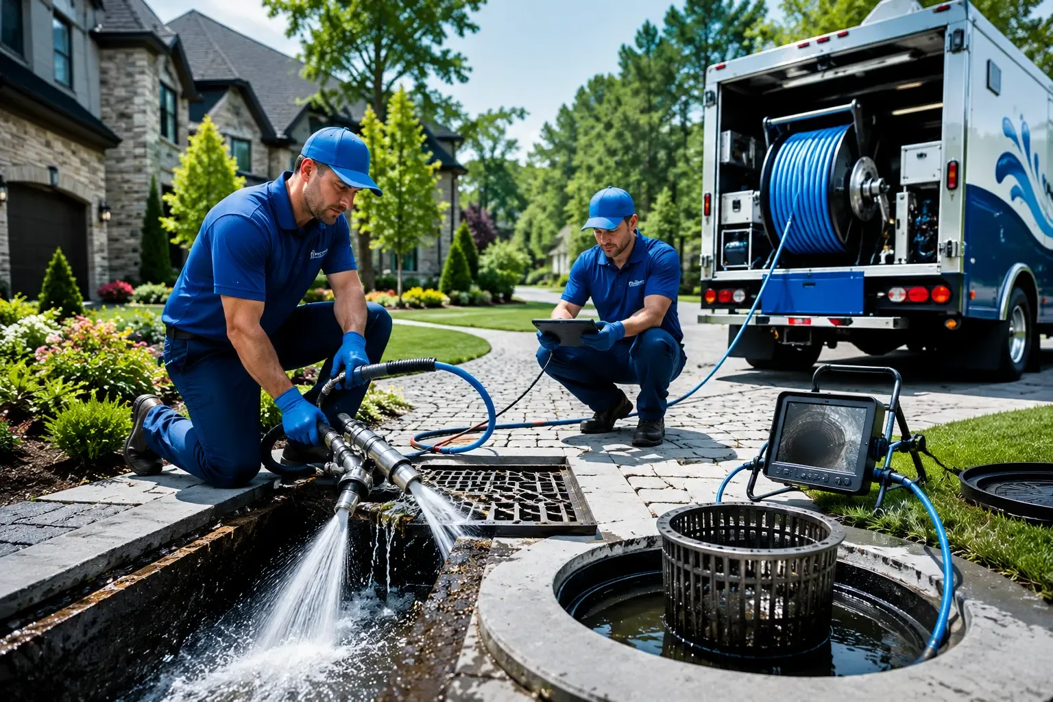 Local outdoor drain cleaning professionals in Hedrick, IA