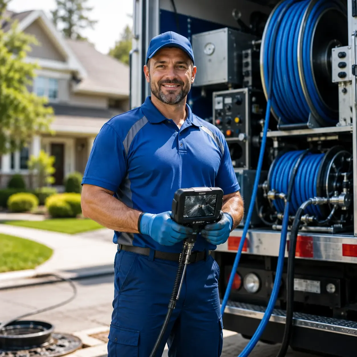 Local outdoor drain cleaning specialists in Hedrick, IA